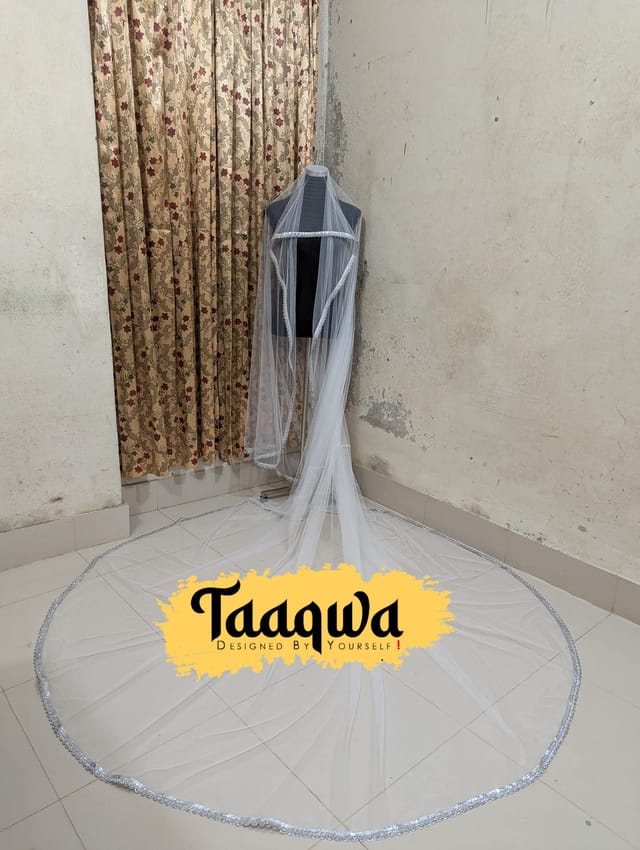 Premium Long Tailcut Veil - 2B_img_1