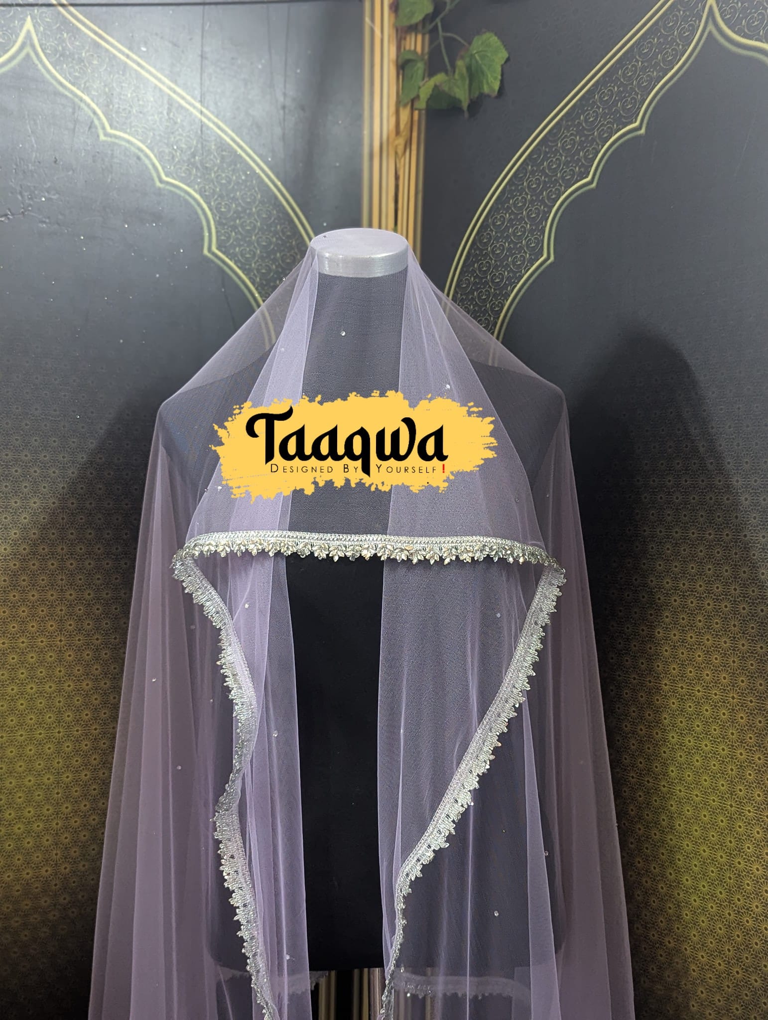 Semi Bridal Jiraa Dupatta